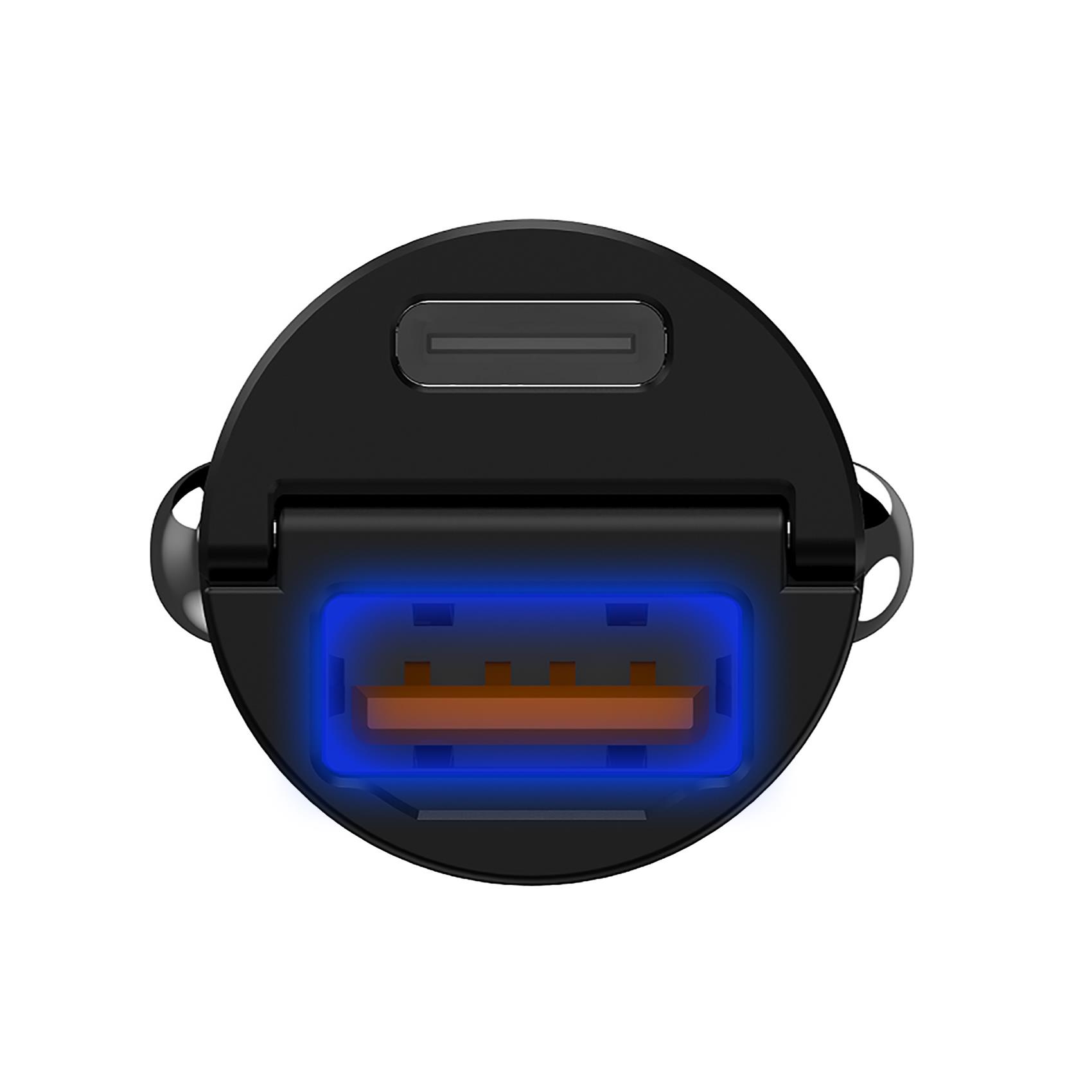 Celly - CCMINIUSBUSBC - USB-A USB-C Mini Car …