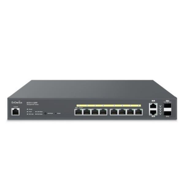 Engenius - ECS1112FP - Cloud Managed Switch 8-port …