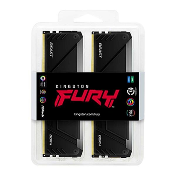 Kingston 128GB (4x32GB) DDR4 3200MTs CL16 FURY Beast …