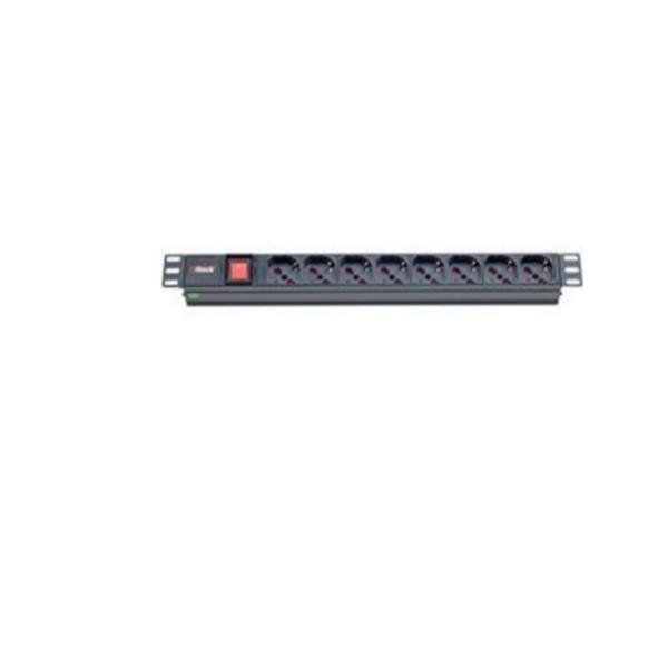 ITRACK PDU 1U 8 PRESE UNIV. CON INT.LUM.