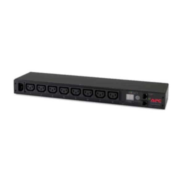 APC Rack PDU, Metered, 1U, 12A208V, 10A230V, (8) …