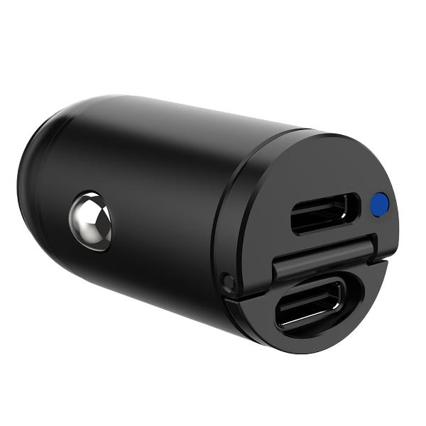 Celly 2 USB-C Mini Car Charger 30W Pro …