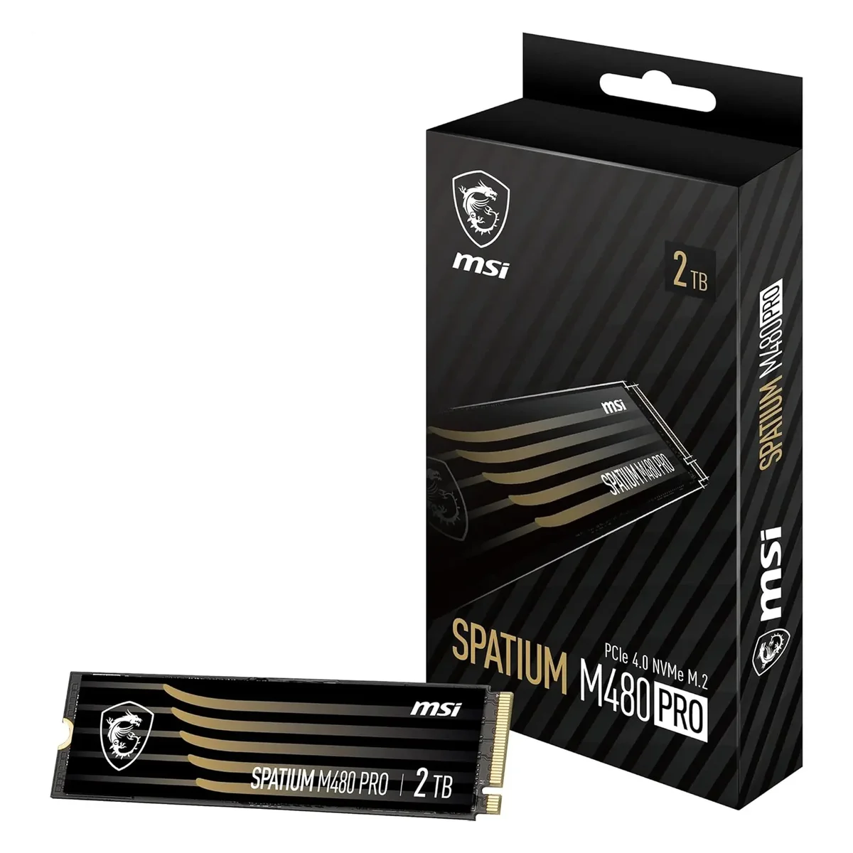 MSI SPATIUM M480 PRO PCIE 4.0 NVME M.2 …