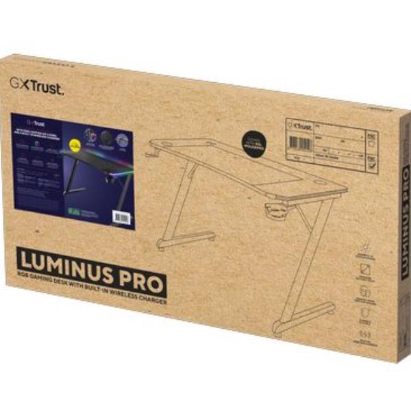 Trust GXT710 LUMINUS PRO RGB SCRIVANIA GAMING DESK …