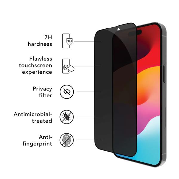 Dbramante 1928 Protect &amp Privacy screen IPhone 16 …