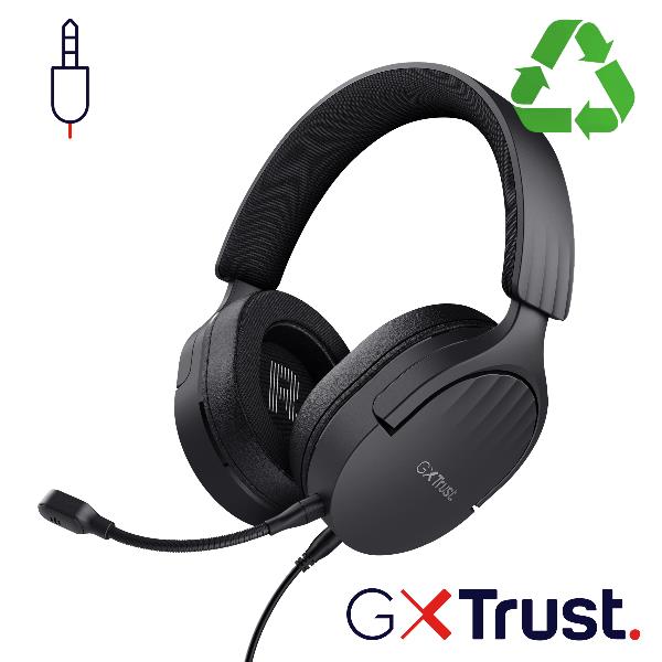 Trust GXT 489 FAYZO CUFFIE GAMING MULTIPIATTAFORMA OVER-EAR …