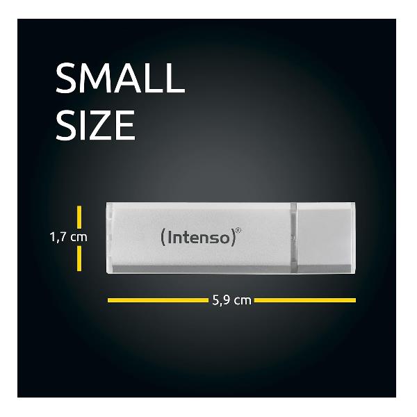 Intenso ALU LINE USB silver 16 GB