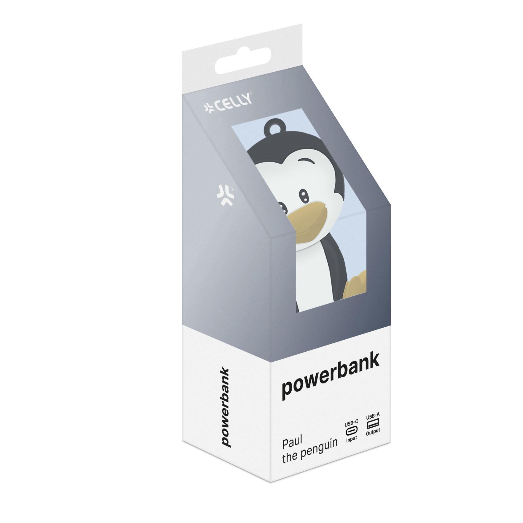 Celly PBPENGUIN - POWERBANK 2600 mAh