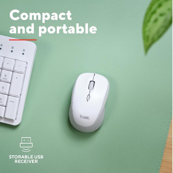 Trust YVI+ MOUSE WIRELESS (FINO A 3 DISPOSITIVI …