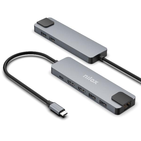 NILOX TECH - Docking station USB-C 8in1 con …