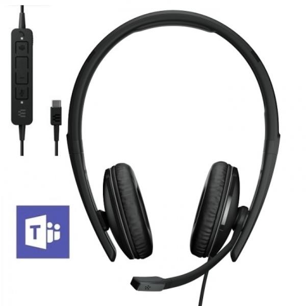 Epos ADAPT 160T ANC USB-C, Cuffia stereo, microfono …