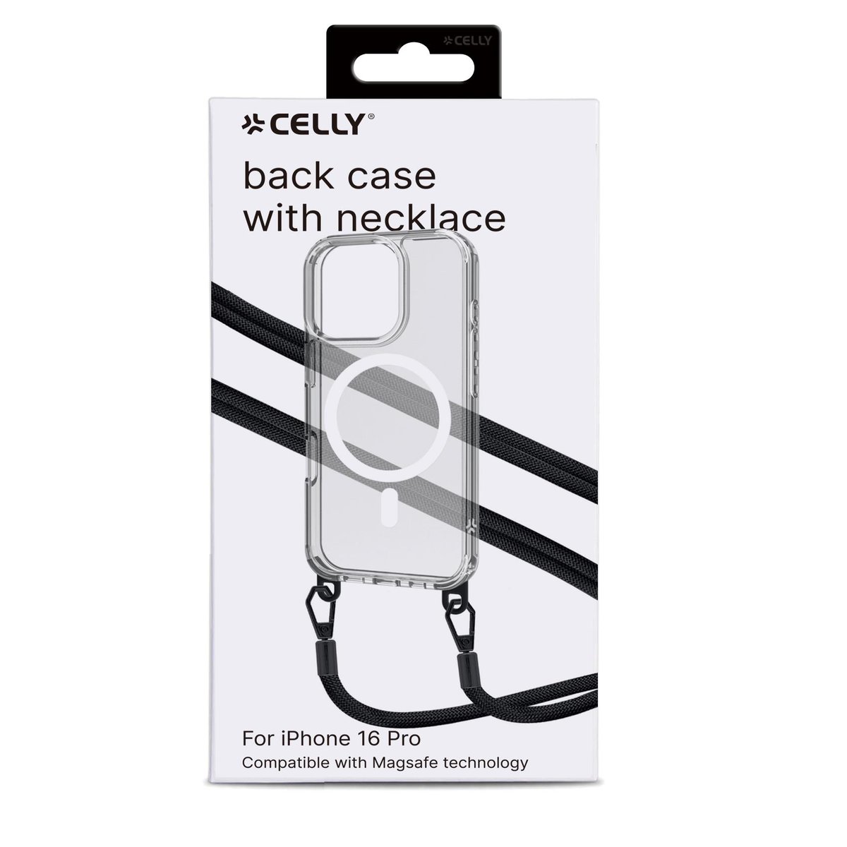 Celly FREEDOMMAG1113 - Magnetic cover iPhone 16 Pro