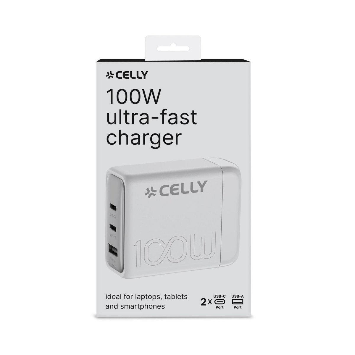 Celly PS3GAN100W - 100W Power Station PRO POWER