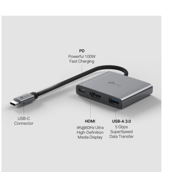 TP-Link Hub USB tipo C 3 in 1 …