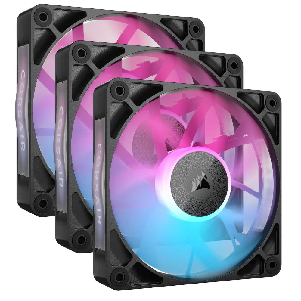 Corsair Starter Kit tre ventole PWM da 120 …