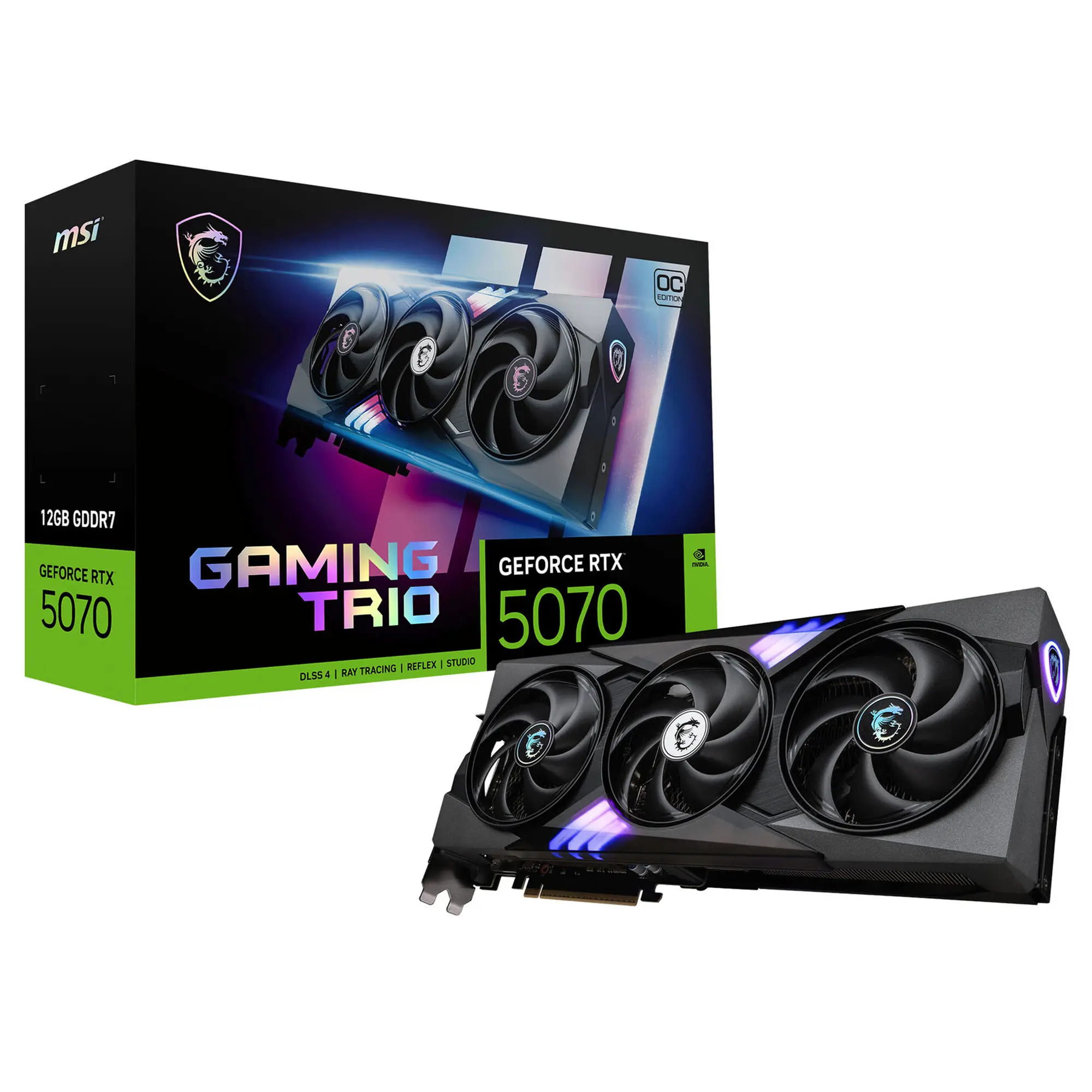MSI GeForce RTX 5070 12G GAMING TRIO OC