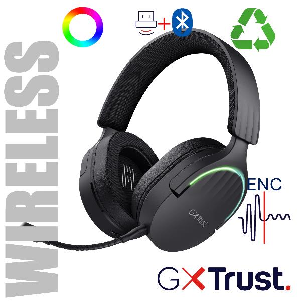 Cuffie gaming wireless GXT 491 FAYZO - con …