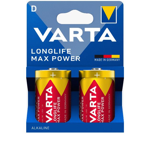 VARTA Longlife Max Power D Blister 2