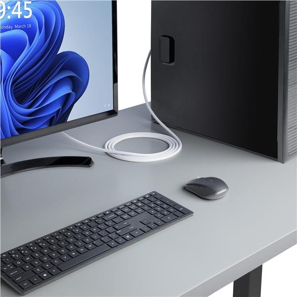 StarTech.com 6ft White VESA Certified DisplayPort 1.2 Cable …
