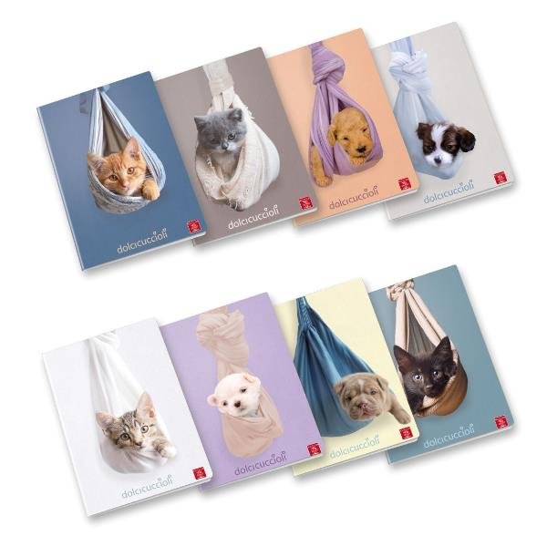 Pigna MAXI QUADERNO DOLCI CUCCIOLI A4 80GR - …