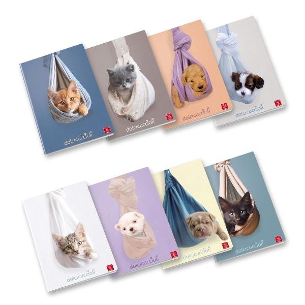 Pigna MAXI QUADERNO DOLCI CUCCIOLI A4 80GR - …