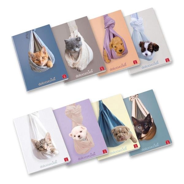 Pigna MAXI QUADERNO DOLCI CUCCIOLI A4 80GR - …