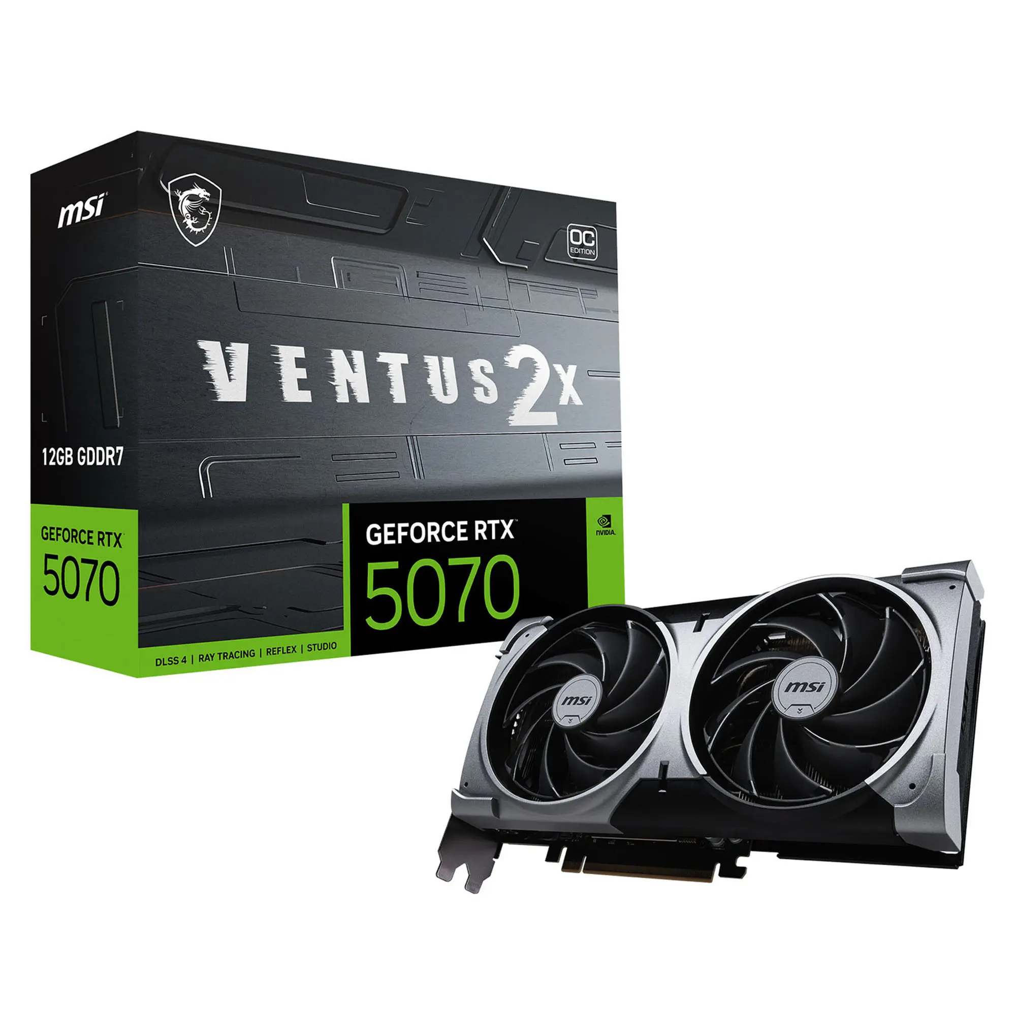 MSI RTX 5070 12G VENTUS 2X OC