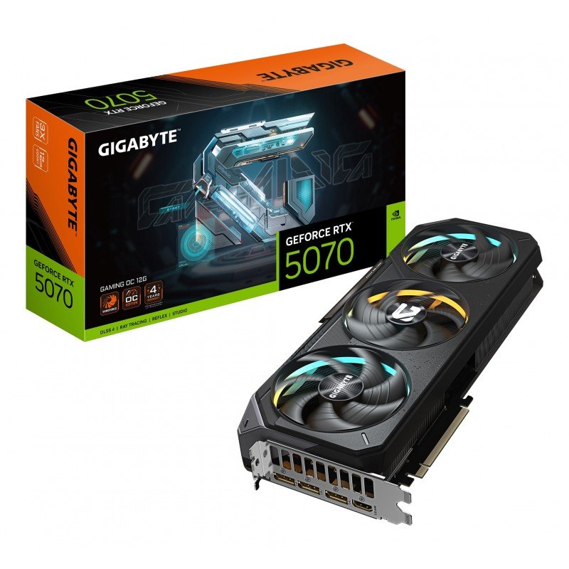 GIGABYTE GeForce RTX 5070 GAMING OC 12G Scheda …