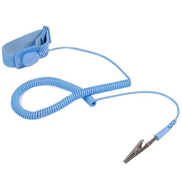 StarTech.com Braccialetto ESD antistatico con cavo da messa …