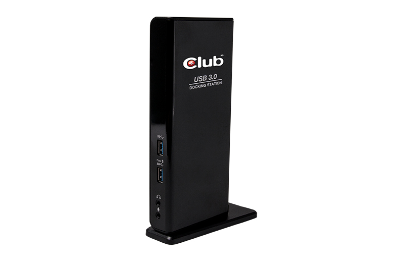 CLUB3D USB Gen1 Type A Dual Display Docking …