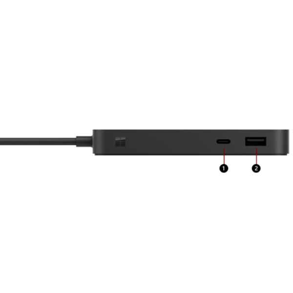 Microsoft Surface USB4 Dock, Cablato, USB4, 1000 Mbit/s, …