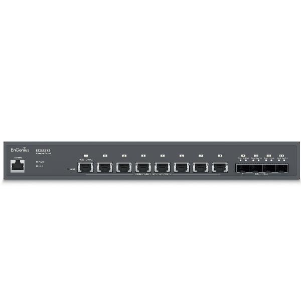 EnGenius ECS5512, Gestito, L2+, 10G Ethernet (100/1000/10000), Full …