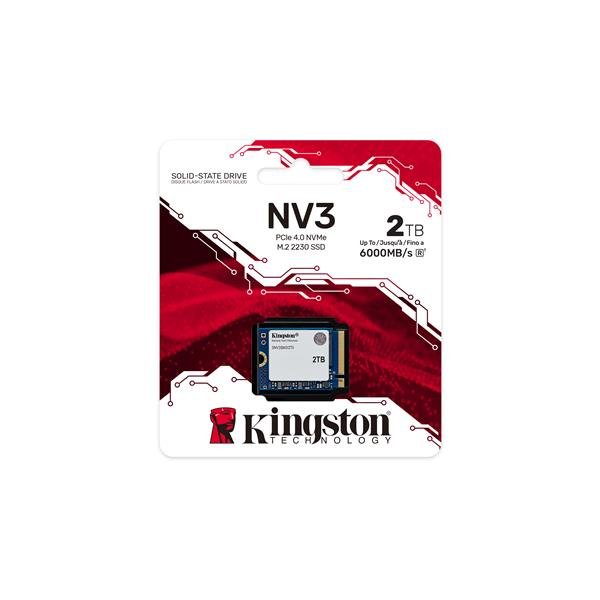 Kingston Technology 2000G NV3 M.2 2230 NVMe SSD, …
