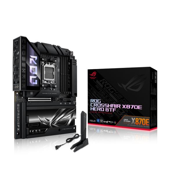 ASUS ROG CROSSHAIR X870E HERO BTF, AMD, Socket …