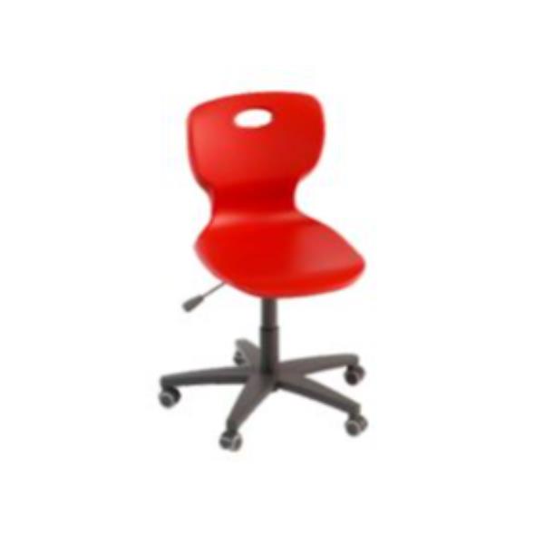 Smartarreda VEGAL4052R, Seduta rigida, Schienale rigido, Rosso, Rosso, …