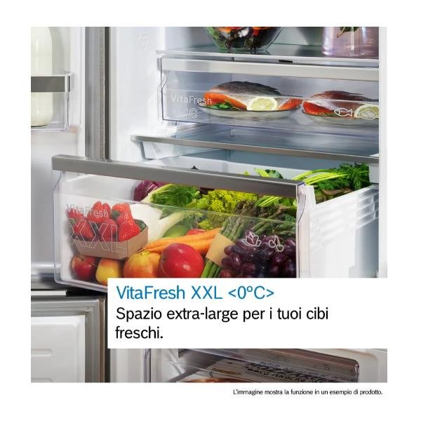 Bosch Serie 4 KGN76XIEP Frigorifero Combinato da libera …
