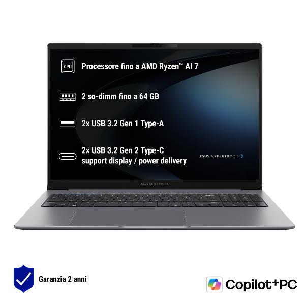 ASUS ExpertBook P3 PM3606CKA-MB0012X, AMD Ryzen AI 7, …