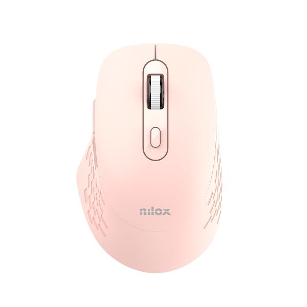 Nilox RATON DUAL WIRELESS 1600 DPI ROSA, Ottico, …