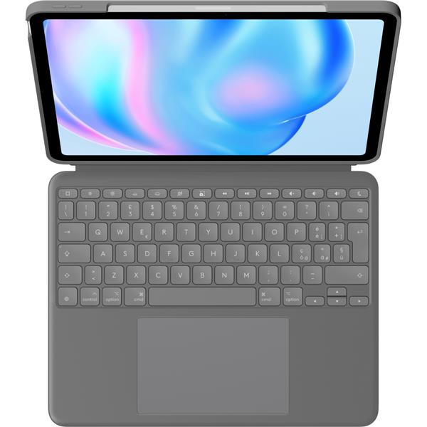 Logitech Combo Touch, QWERTY, Italiano, Trackpad, 1,9 cm, …