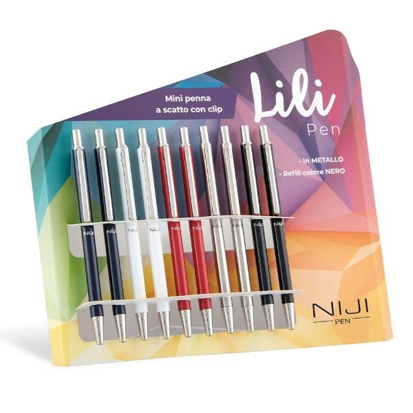 Penna mini a scatto da agenda - colori …