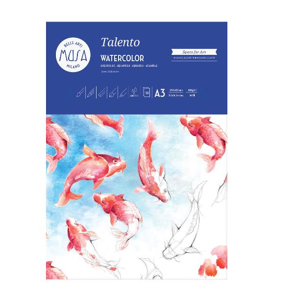 CWR Talento - Watercolor block - A4 - …
