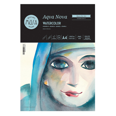 Musa Belle Arti Aqva Nova - Blocco colori …