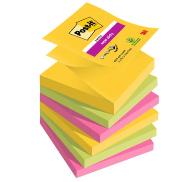 Post-it Super Sticky Z-Notes Carnival - Foglietti per …