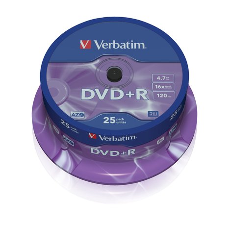 Verbatim DataLifePlus - 25 x DVD+R - 4.7 …