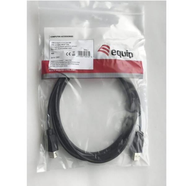 EQUIP 128852 CAVO PROLUNGA DA USB-A 2.0 MASCHIO …