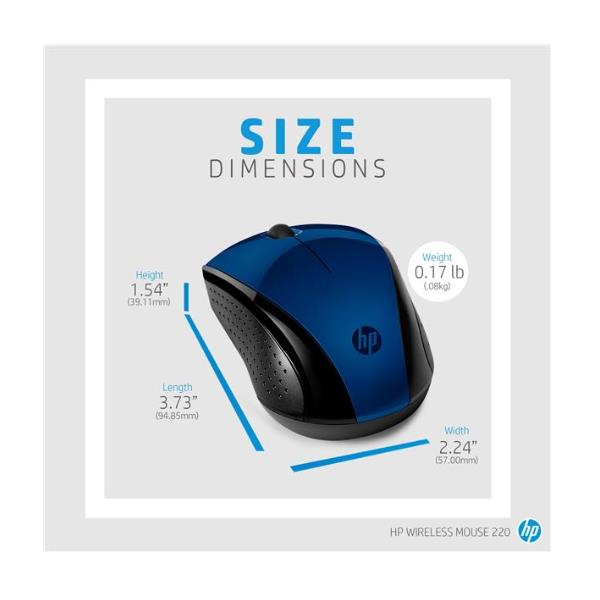 HP 220 - Mouse - 3 pulsanti - …