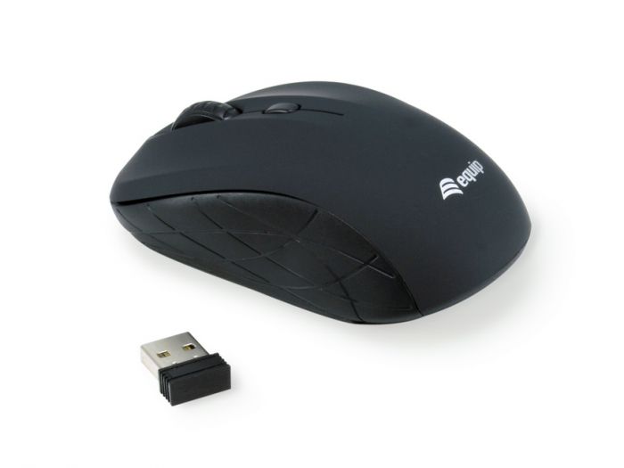 MINI OPTICAL WIRELESS MOUSE BLACK