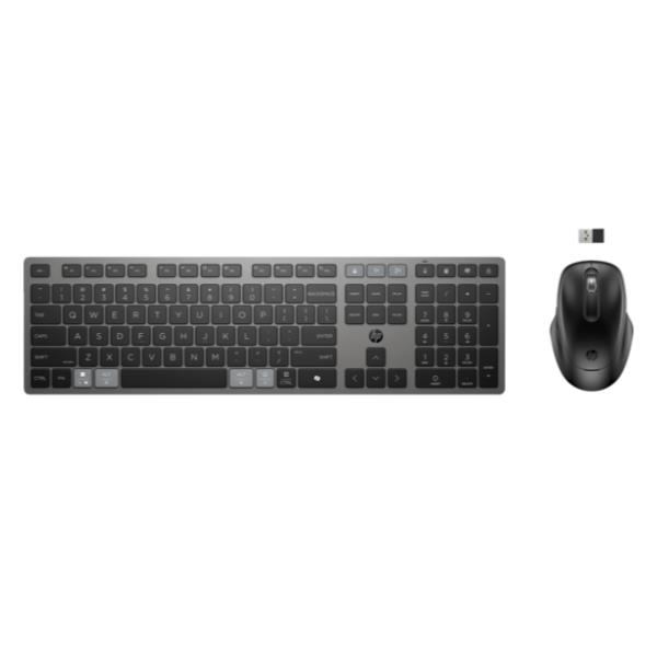 HP 725 KIT TASTIERA + MOUSE MULTIDISPOSITIVO RICARICABILE …