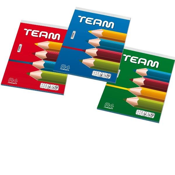 Blocco note Team - 5 mm - 21 …