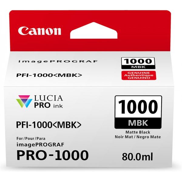Canon PFI-1000 MBK - 80 ml - nero …